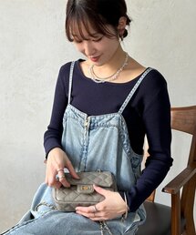 DouDou（ドゥドゥ）の「【REI企画カラーあり】スクエアニットロングスリーブプルオーバー（ニット/セーター）」