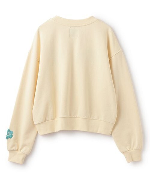 ナルミヤキャラクターズ（ナルミヤキャラクターズ）の「ルッキー サガラ刺しゅうトレーナー（スウェット・レディース・クリーム・F）」の9枚目の写真