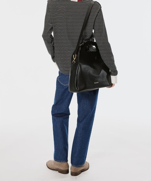 MASU（エムエーエスユー）の「【M A S U】TRUFFE BAG（ショルダーバッグ・メンズ・ブラック/ブラウン・FREE）」の9枚目の写真