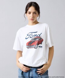 【GOOD ROCK SPEED / グッドロックスピード】FORD ロゴプリント/FORD Ringer /CARグラフィック/ユニセックス