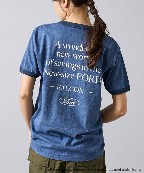 GOOD ROCK SPEED（グッドロックスピード）の「【GOOD ROCK SPEED / グッドロックスピード】FORD ロゴプリント/FORD Ringer /CARグラフィック/ユニセックス（Tシャツ/カットソー・メンズ・ネイビー/ホワイト系その他/ホワイト系その他2・M/L/XL）」の19枚目の写真