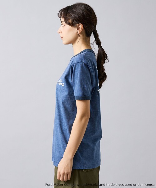 GOOD ROCK SPEED（グッドロックスピード）の「【GOOD ROCK SPEED / グッドロックスピード】FORD ロゴプリント/FORD Ringer /CARグラフィック/ユニセックス（Tシャツ/カットソー・メンズ・ネイビー/ホワイト系その他/ホワイト系その他2・M/L/XL）」の20枚目の写真
