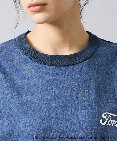 GOOD ROCK SPEED（グッドロックスピード）の「【GOOD ROCK SPEED / グッドロックスピード】FORD ロゴプリント/FORD Ringer /CARグラフィック/ユニセックス（Tシャツ/カットソー・メンズ・ネイビー/ホワイト系その他/ホワイト系その他2・M/L/XL）」の12枚目の写真