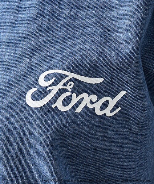 GOOD ROCK SPEED（グッドロックスピード）の「【GOOD ROCK SPEED / グッドロックスピード】FORD ロゴプリント/FORD Ringer /CARグラフィック/ユニセックス（Tシャツ/カットソー・メンズ・ネイビー/ホワイト系その他/ホワイト系その他2・M/L/XL）」の14枚目の写真