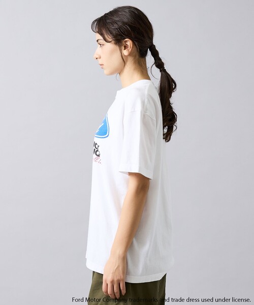 GOOD ROCK SPEED（グッドロックスピード）の「【GOOD ROCK SPEED / グッドロックスピード】FORD ロゴプリント/FORD Ringer /CARグラフィック/ユニセックス（Tシャツ/カットソー・メンズ・ネイビー/ホワイト系その他/ホワイト系その他2・M/L/XL）」の7枚目の写真