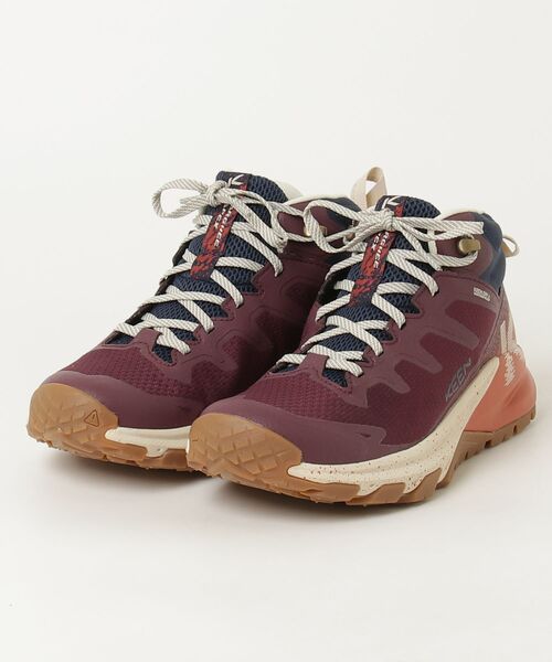 KEEN（キーン）の「TARGHEE APEX MID WP / ターギー エイペックス ミッド ウォータープルーフ / レディース ブーツ（ブーツ・レディース・ワインレッド・23cm/23.5cm/24.5cm/25cm/24cm）」の9枚目の写真