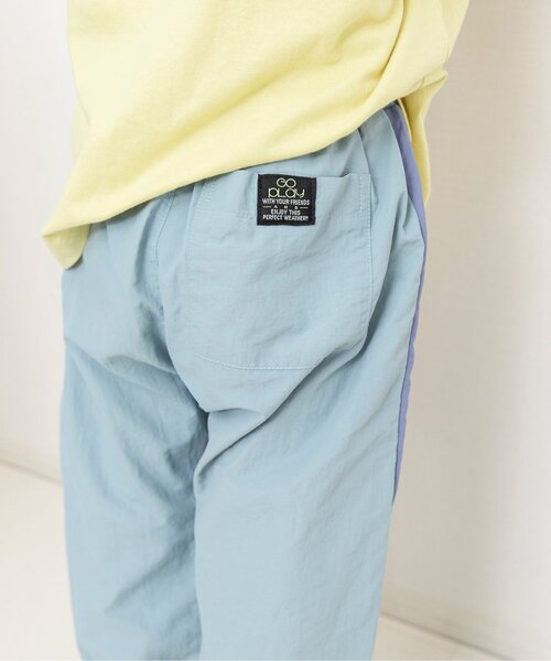 BREEZE（ブリーズ）の「ラインアクティブ ナイロンパンツ_セットアップ可_ジュニア対応（その他パンツ・キッズ・ベージュ/オレンジ/ブラック/サックスブルー・110/100/80/90/130/150/120/140）」の22枚目の写真