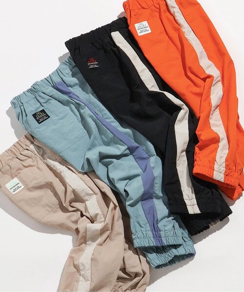 BREEZE（ブリーズ）の「ラインアクティブ ナイロンパンツ_セットアップ可_ジュニア対応（その他パンツ・キッズ・ベージュ/オレンジ/ブラック/サックスブルー・110/100/80/90/130/150/120/140）」の16枚目の写真