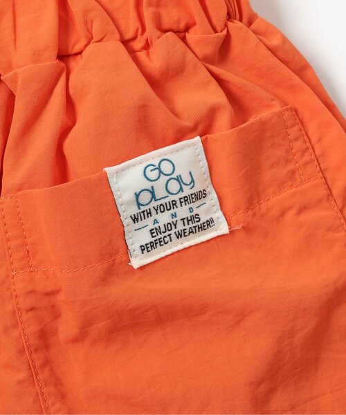 BREEZE（ブリーズ）の「ラインアクティブ ナイロンパンツ_セットアップ可_ジュニア対応（その他パンツ・キッズ・ベージュ/オレンジ/ブラック/サックスブルー・110/100/80/90/130/150/120/140）」の5枚目の写真