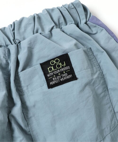 BREEZE（ブリーズ）の「ラインアクティブ ナイロンパンツ_セットアップ可_ジュニア対応（その他パンツ・キッズ・ベージュ/オレンジ/ブラック/サックスブルー・110/100/80/90/130/150/120/140）」の7枚目の写真