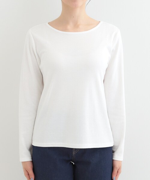 SHOO・LA・RUE（シューラルー）の「【2点セット】体型カバーにも ポンチョ風 スエードトップス+ロンT（その他トップス・レディース・アイボリー/ブラウン系その他/ライトグレー・02/03/04）」の22枚目の写真