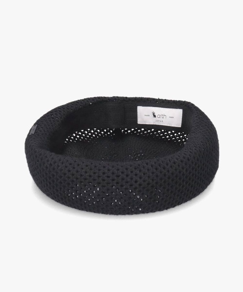 arth(アース)の「arth Linen Mesh Beret / アース(ハンチング/ベレー帽・レディース・パープル/ブラック/ライトブルー・M/57.5cm)」の21枚目の写真