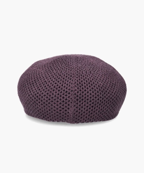 arth(アース)の「arth Linen Mesh Beret / アース(ハンチング/ベレー帽・レディース・パープル/ブラック/ライトブルー・M/57.5cm)」の14枚目の写真