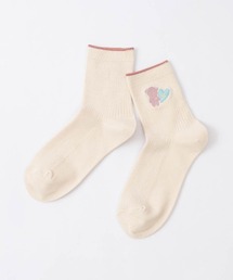 EMPORIO ARMANI | EMPORIO ARMANI ハートマンガベア ショートソックス 03447206(ソックス/靴下)