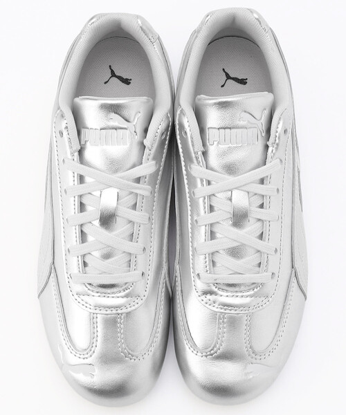 FREAK'S STORE(フリークスストア)の「PUMA/プーマ SPEEDCAT SILVER WOMENS/スピードキャット シルバー スニーカー(スニーカー・レディース・ライトグレー・24.5cm/24.0cm/23.5cm)」の8枚目の写真