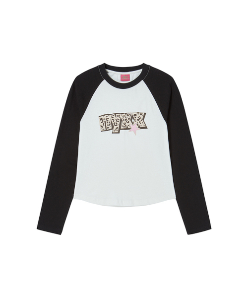 NYXX(エヌワイエックスエックス)の「STAR RAGLAN L/S BLACK(Tシャツ/カットソー・レディース・その他・F)」の2枚目の写真