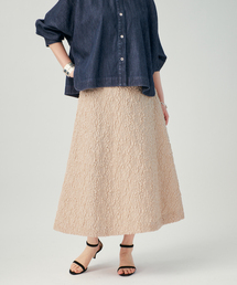 saqui（サキ）の「SAQUI サキ Matelasse Frared スカート 26SS20（スカート）」