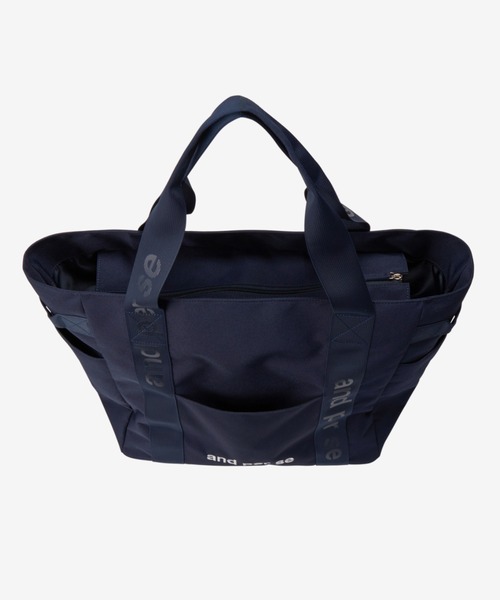 and per se（アンパスィ）の「BIGトートバッグ（トートバッグ・メンズ・ブラック/ネイビー/ホワイト/ブラウン・ONE SIZE）」の10枚目の写真