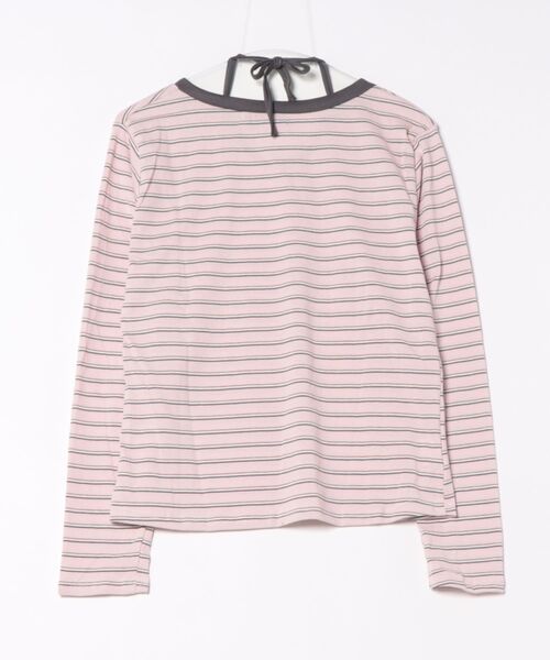 UP START(アップスタート)の「【LAMPOON】マルチボーダーカットソー(Tシャツ/カットソー・レディース・ピンク・MEDIUM/SMALL)」の10枚目の写真
