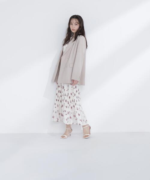 NATURAL BEAUTY BASIC（ナチュラルビューティーベーシック）の「◇ぼかしフラワープリントワンピース（ワンピース・レディース・ブルー系その他6/ブルー系その他/ホワイト系その他・P/S/MEDIUM）」の21枚目の写真