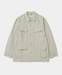 UNIFORM BRIDGE（ユニフォームブリッジ）の「jungle pocket fatigue jacket olive（デニムジャケット）」