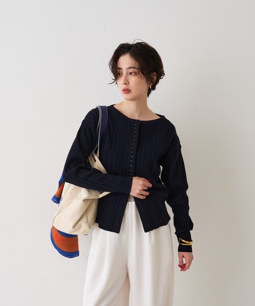 Rouge vif(ルージュヴィフ)の「【manipuri/マニプリ】フローラ コットンシルクストール 120×120 インド製(ストール/ショール・レディース・オレンジ/ブルー・フリー)」の9枚目の写真