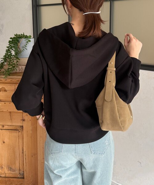 Thevon(ゼボン)の「Wジップボンディングパーカー(パーカー・レディース・グレー/ブラック/アイボリー・FREE)」の20枚目の写真