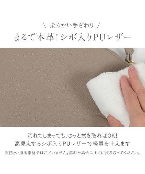 LASIEM(ラシエム)の「ショルダーバッグ ボストンバッグ レディース ハーフムーンラウンド ワンショルダー 大容量 肩掛け 斜め掛け 薄型(ショルダーバッグ・レディース・ブラウン/ライトグレー/ブラック/グレー・FREE)」の18枚目の写真