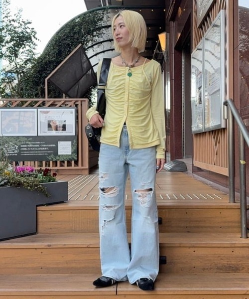 Levi's(リーバイス)の「【7/31再値下げ】LEVI’S(R) / BAGGY DAD LASSO(デニムパンツ・レディース・サックスブルー・26inch/27inch/25inch)」の9枚目の写真