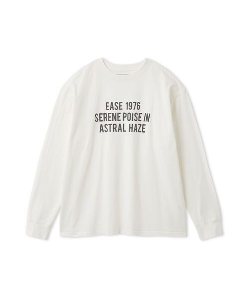 Mila Owen(ミラオーウェン)の「3段ロゴグラフィックロングTシャツシャツ(Tシャツ/カットソー・レディース・ホワイト/ピンク/クリーム・F)」の12枚目の写真