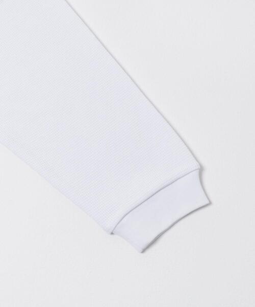 URBAN RESEARCH(アーバンリサーチ)の「『UR TECH』度詰めワッフルロングスリーブ(Tシャツ/カットソー・メンズ・ライトグレー/ブラック/ホワイト/オートミール・SMALL/X-LARGE/LARGE/MEDIUM)」の10枚目の写真