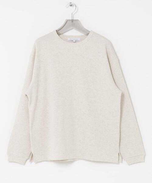 URBAN RESEARCH(アーバンリサーチ)の「『UR TECH』度詰めワッフルロングスリーブ(Tシャツ/カットソー・メンズ・ライトグレー/ブラック/ホワイト/オートミール・SMALL/X-LARGE/LARGE/MEDIUM)」の18枚目の写真
