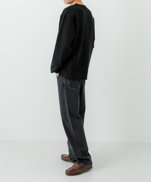 URBAN RESEARCH(アーバンリサーチ)の「『UR TECH』度詰めワッフルロングスリーブ(Tシャツ/カットソー・メンズ・ライトグレー/ブラック/ホワイト/オートミール・SMALL/X-LARGE/LARGE/MEDIUM)」の19枚目の写真