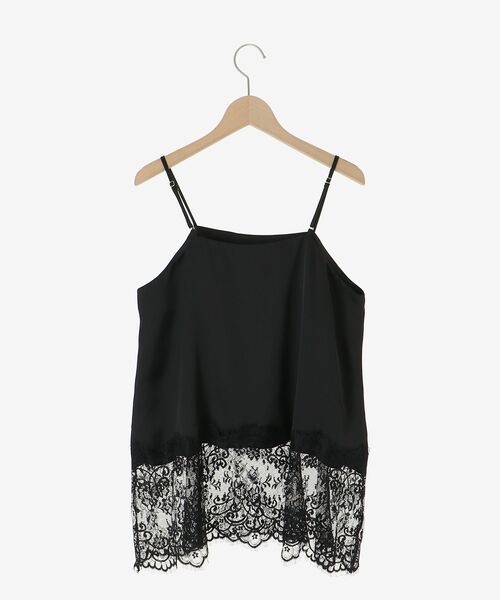 le.coeur blanc（ルクールブラン）の「裾レースキャミブラウス（シャツ/ブラウス・レディース・ブラック/オフホワイト・38）」の21枚目の写真