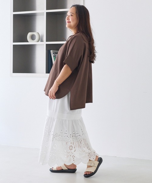 LAVEANGE(ラビアンジェ)の「【ゆったり甲高】バックルストラップサンダル(サンダル・レディース・アイボリー/ブラック・23.5cm/24.5cm)」の21枚目の写真