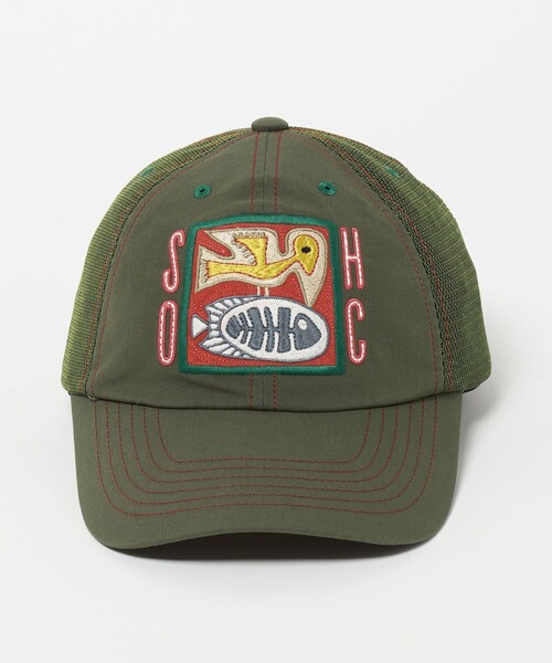 UNITED ARROWS & SONS（ユナイテッドアローズアンドサンズ）の「＜Somewhere outside＞ Tribal CAP/キャップ（キャップ・メンズ・オリーブ・FREE）」の8枚目の写真