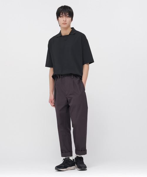 MARGARET HOWELL(マーガレットハウエル)の「COTTON SILK PLAINWEAVE(その他パンツ・メンズ・ベージュ/ダークブラウン・SMALL/MEDIUM/LARGE/X-LARGE)」の6枚目の写真