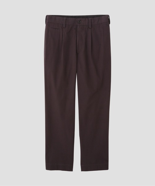 MARGARET HOWELL(マーガレットハウエル)の「COTTON SILK PLAINWEAVE(その他パンツ・メンズ・ベージュ/ダークブラウン・SMALL/MEDIUM/LARGE/X-LARGE)」の8枚目の写真