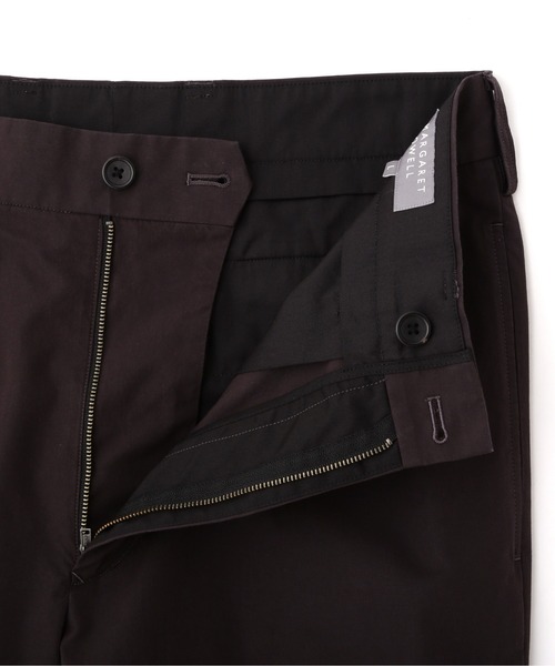 MARGARET HOWELL(マーガレットハウエル)の「COTTON SILK PLAINWEAVE(その他パンツ・メンズ・ベージュ/ダークブラウン・SMALL/MEDIUM/LARGE/X-LARGE)」の10枚目の写真