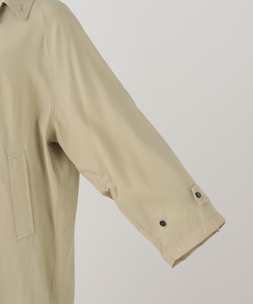 FRAMeWORK（フレームワーク）の「JANE SMITH/ジェーンスミス NYLON TWILL BALMACANコート（ステンカラーコート・レディース・ベージュ・FREE）」の11枚目の写真