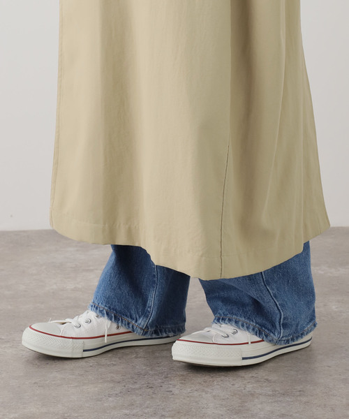 FRAMeWORK（フレームワーク）の「JANE SMITH/ジェーンスミス NYLON TWILL BALMACANコート（ステンカラーコート・レディース・ベージュ・FREE）」の13枚目の写真