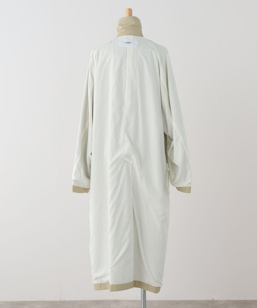 FRAMeWORK（フレームワーク）の「JANE SMITH/ジェーンスミス NYLON TWILL BALMACANコート（ステンカラーコート・レディース・ベージュ・FREE）」の18枚目の写真