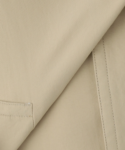 FRAMeWORK（フレームワーク）の「JANE SMITH/ジェーンスミス NYLON TWILL BALMACANコート（ステンカラーコート・レディース・ベージュ・FREE）」の21枚目の写真