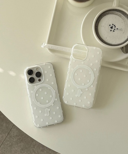 shopnikoniko(ショップニコニコ)の「iPhone17 ケース マグセーフ MagSafe iPhone16 ケース ドット スマホケース iPhone 13 14 15 16(スマホケース/カバー・レディース・ドット・iPhone 13/iPhone 14/iPhone 14 Pro/iPhone 15/iPhone 15 Pro/iPhone 15 Pro Max/iPhone 16/iPhone 16 Pro/iPhone 16 Pro Max/iPhone 17/iPhone 17 Pro/iPhone 17 Pro Max)」の2枚目の写真