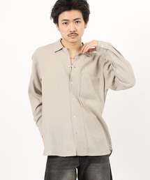 ATU TRリネンワンナップカラーシャツ 長袖