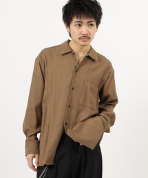 ATU TRリネンワンナップカラーシャツ 長袖