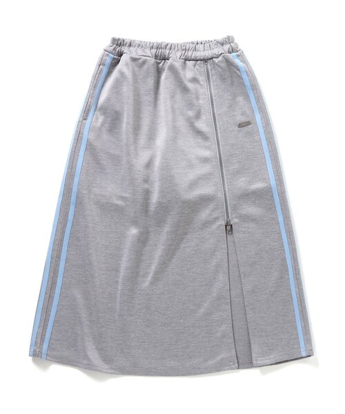 algy（アルジー）の「【セットアップ対応】ラップロングスカパン（スカート・キッズ・グレー/サックスブルー/ブラック・160/150/140/130）」の2枚目の写真