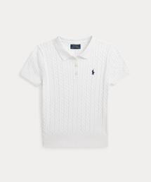 POLO RALPH LAUREN CHILDRENSWEAR | ミニケーブル コットン ポロ セーター(ニット/セーター)