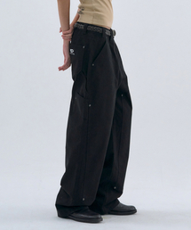 WELLBEING EXPRESS（ウェルビーイングエクスプレス）の「Washed Carpenter Pants Black（その他パンツ）」