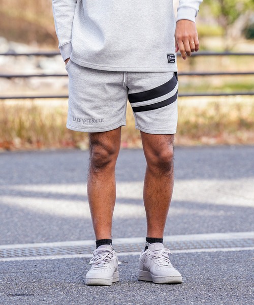 adamsJUGGLER(アダムスジャグラー)の「W/Rスイッチング&HFショートパンツ(その他パンツ・メンズ・グレー/ブラック・XL/L/M)」の2枚目の写真